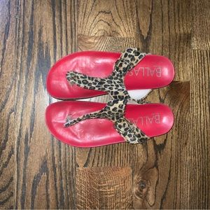 🐆Ballasox Cheetah Print Sandal (SZ11)🐆